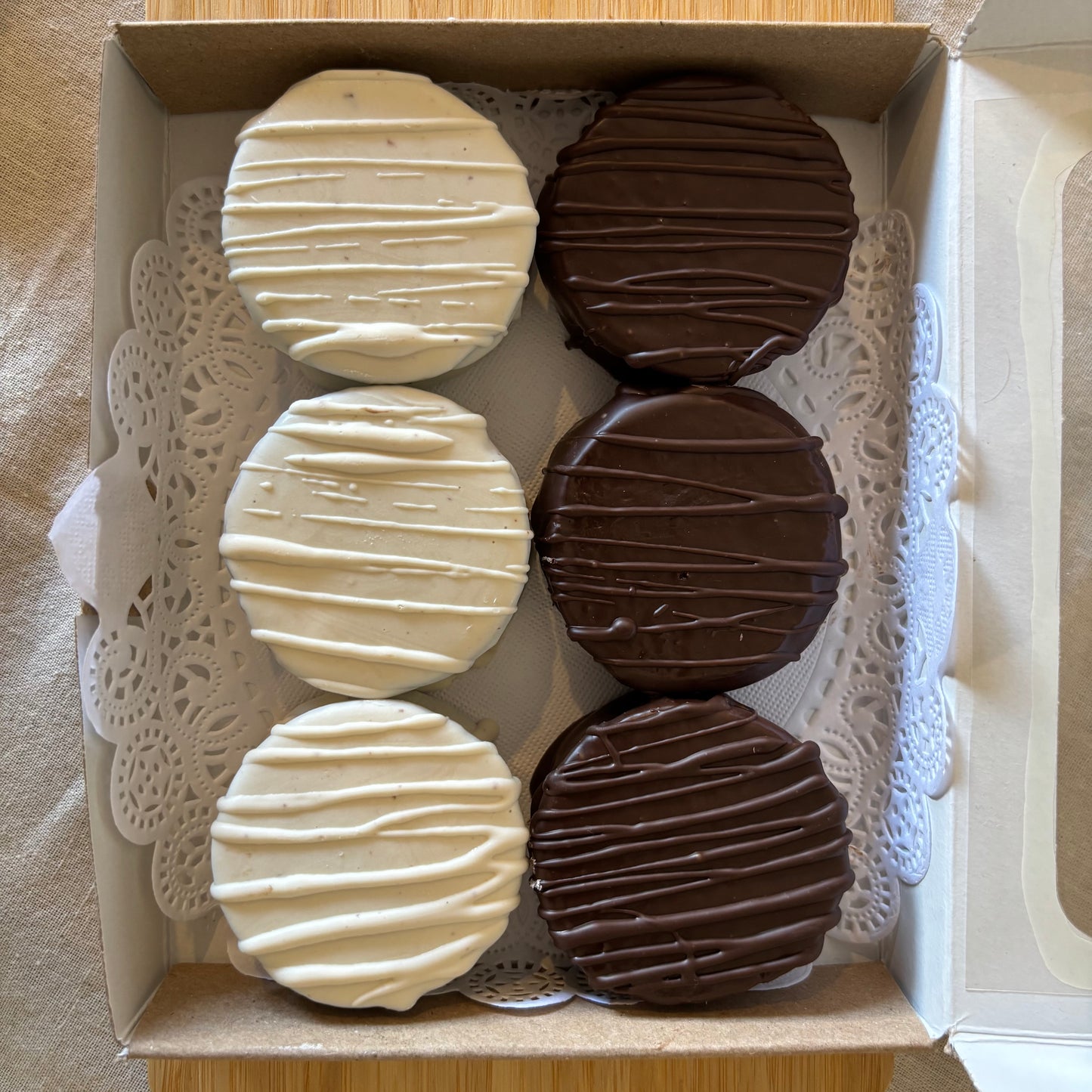 Cajas de alfajores